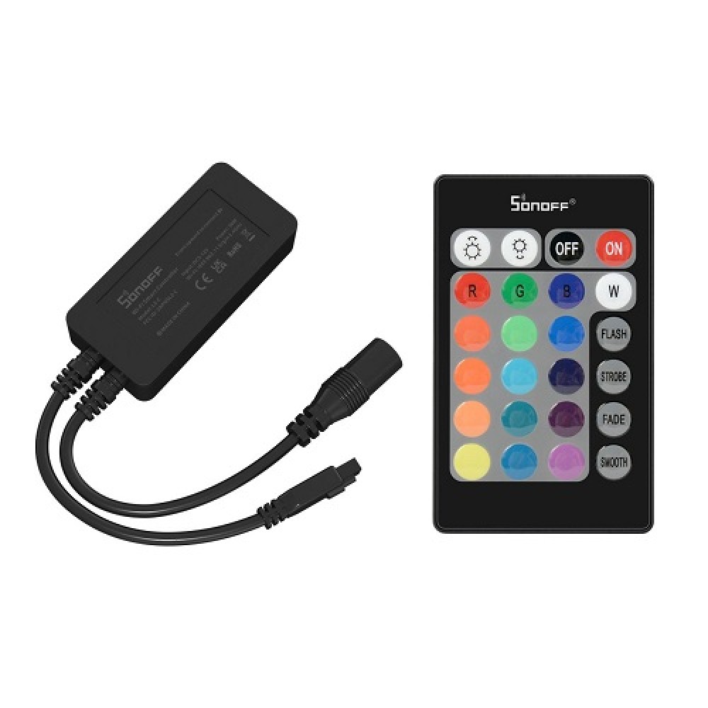 SONOFF L2-C Smart RGB LED Strip Controller with IR Remote, Wi-Fi, BT